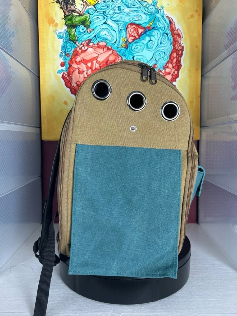 New large capacity Cat canvas backpack